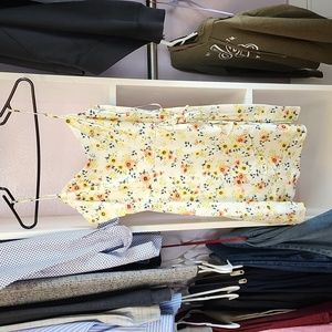 Spaghetti strap summer dress.